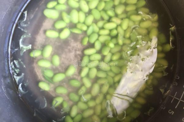 毛豆米炒肉末的做法图解3