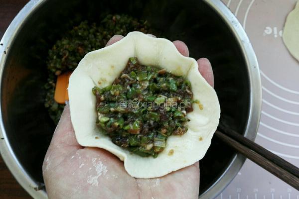 豆角包子的做法图解11