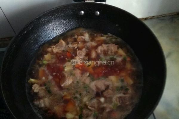 土豆炖牛肉的做法图解6