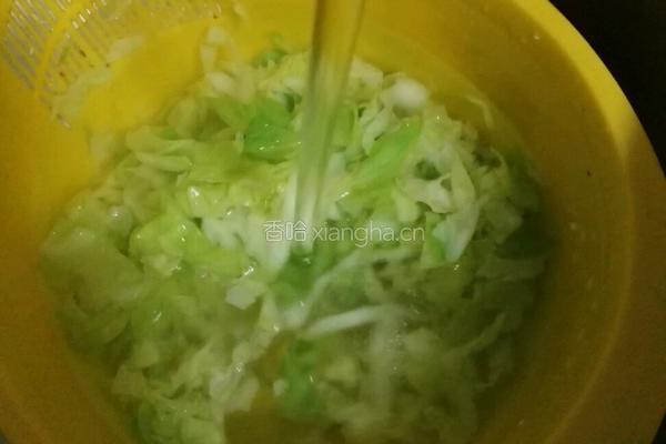 凉拌包菜的做法图解4