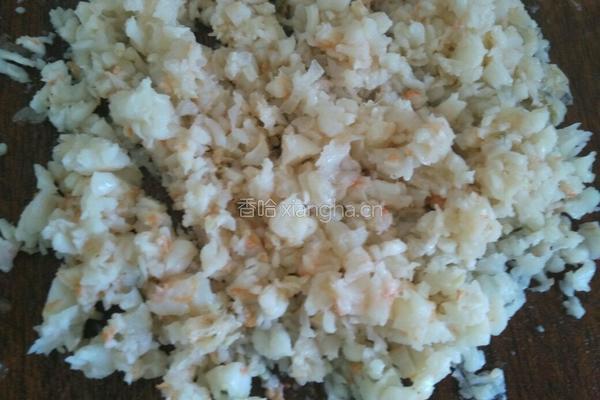 猪肉虾仁水饺的做法图解4