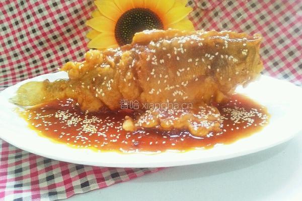 糖醋薰小鲫鱼的做法图解8