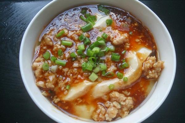 鸡蛋蒸豆腐的做法图解13