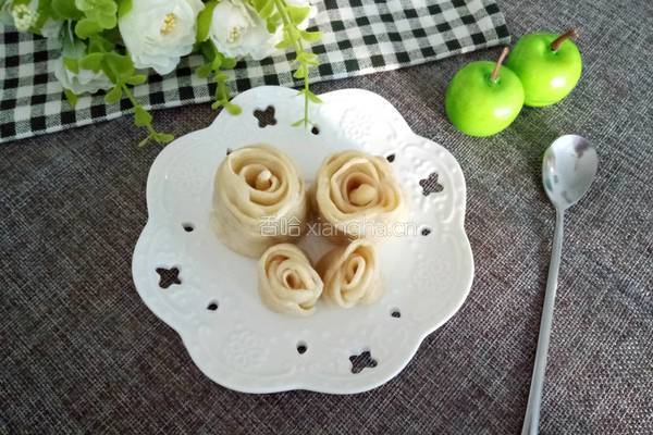 玫瑰花包子的做法图解15