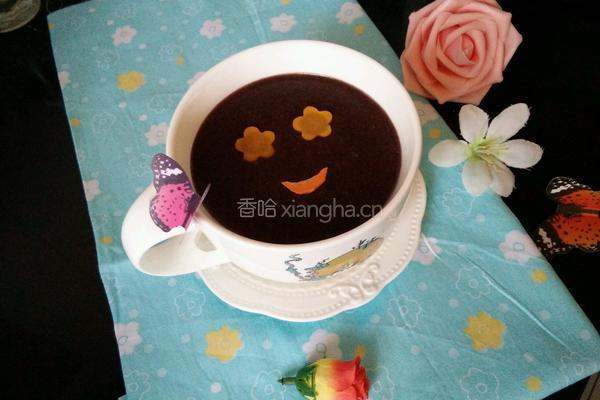 红豆黑米糊的做法图解12