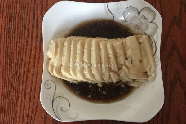 凉拌豆腐的做法图解4
