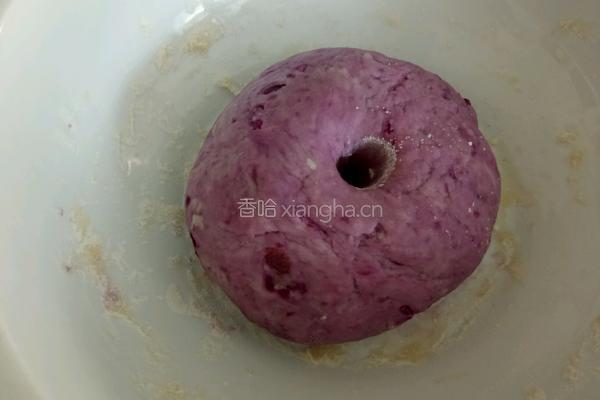 紫薯玫瑰花馒头的做法图解10
