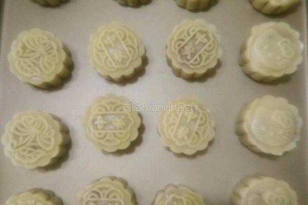 伍仁月饼（16个 每个 50g）的做法图解10