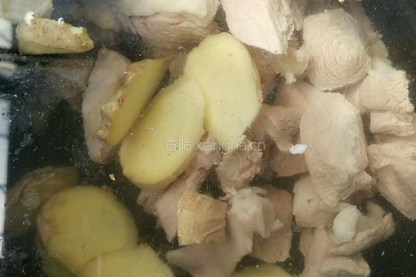 山药羊肉汤的做法图解2