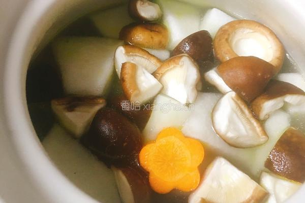 香菇冬瓜鸡汤的做法图解10