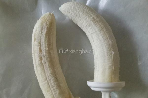 香蕉冰棒的做法图解2