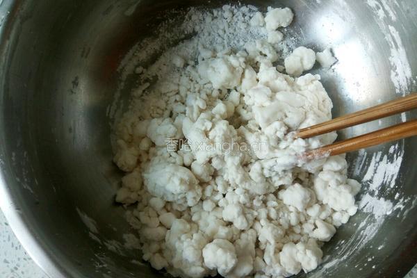糯米豆沙芝麻球的做法图解1