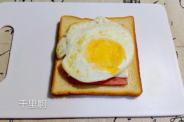 火腿蛋三明治的做法图解6