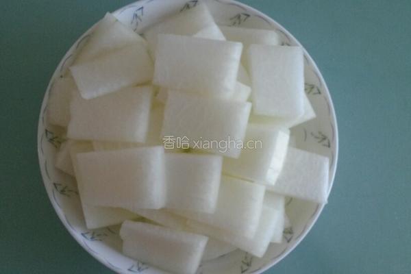 冬瓜汆丸子的做法图解2