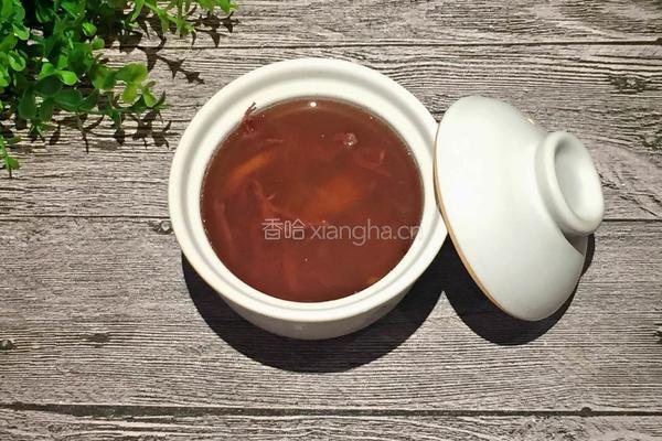 银鱼北芪红豆汤的做法图解7