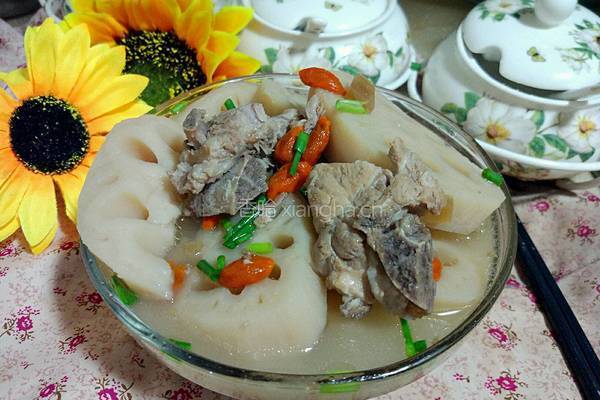 菜脯莲藕煲排骨的做法图解8