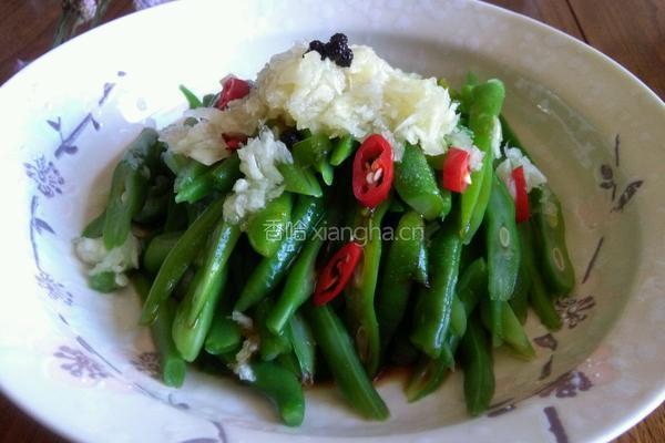 蒜泥豆角的做法图解6