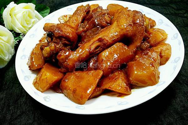 土豆炖鸭翅根
