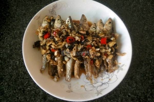 豆豉蒸鱼仔干的做法图解4