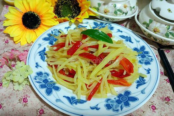 清炒土豆丝的做法图解7