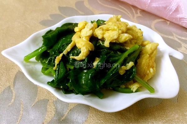 木耳菜炒鸡蛋的做法图解10