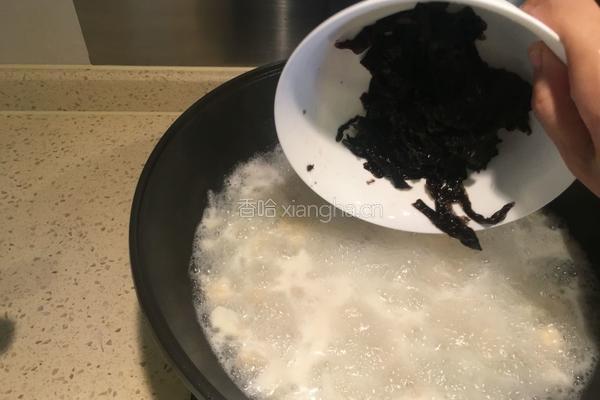 白萝卜紫菜疙瘩汤的做法图解7