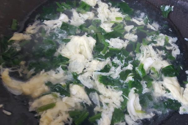 菠菜鸡蛋面的做法图解5