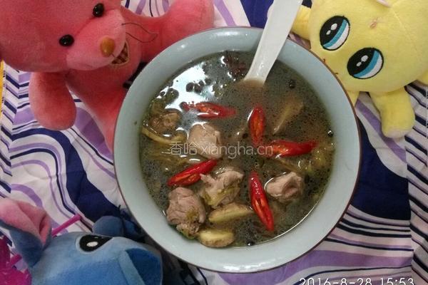 酸菜鸭子的做法图解7