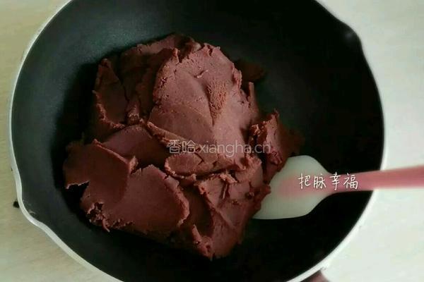 红豆沙馅的做法图解3