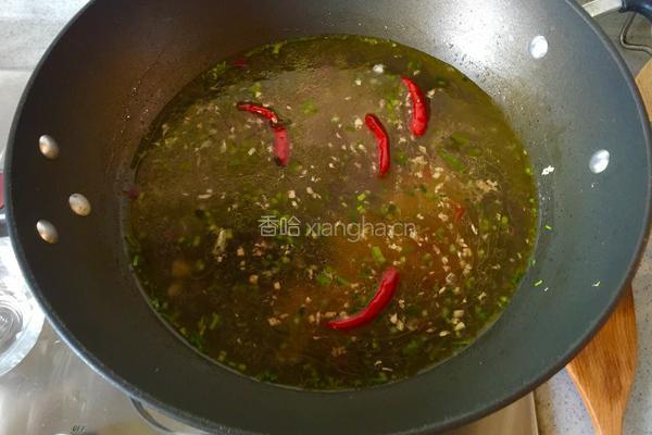 酸汤金针汆肥羊的做法图解6