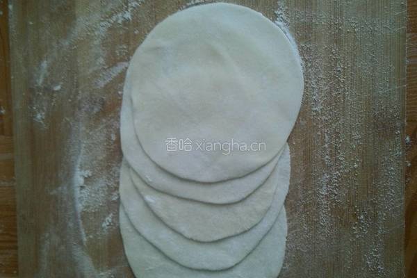 饺子皮版烧饼的做法图解3
