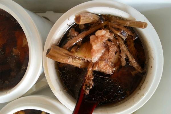 茶树菇煲排骨汤的做法图解7