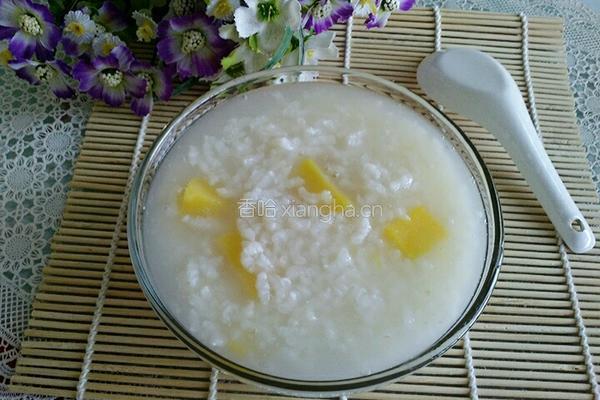 南瓜粥的做法图解4
