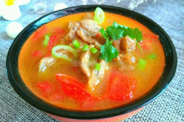 牛肉炖柿子的做法图解8