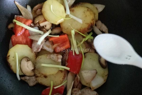 干锅土豆片的做法图解9