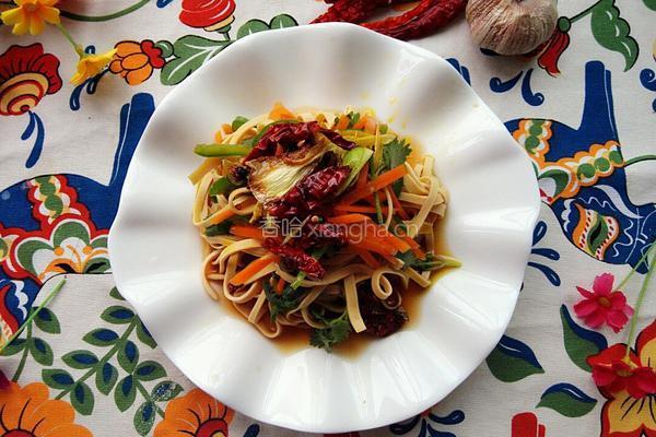 炝拌干豆腐丝的做法图解10