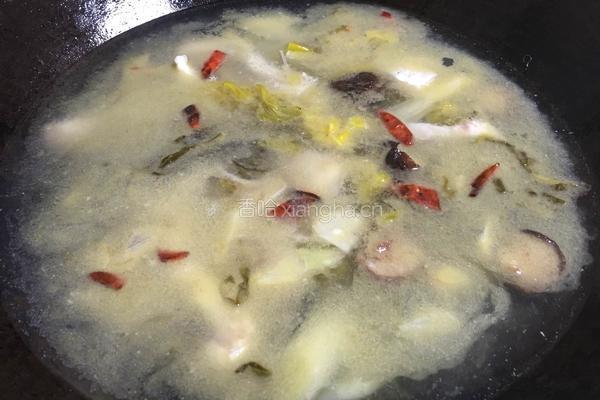 酸菜鱼片的做法图解9