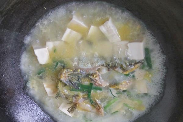 黄骨鱼豆腐汤的做法图解6
