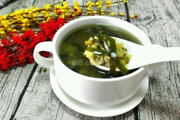 海带绿豆糖水的做法图解8