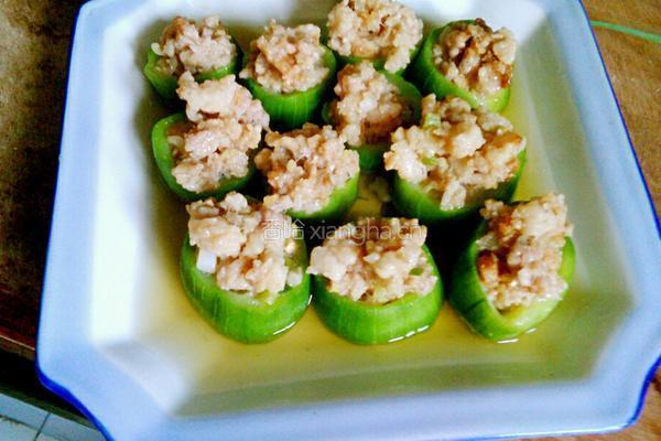 肉末蒸丝瓜的做法图解7