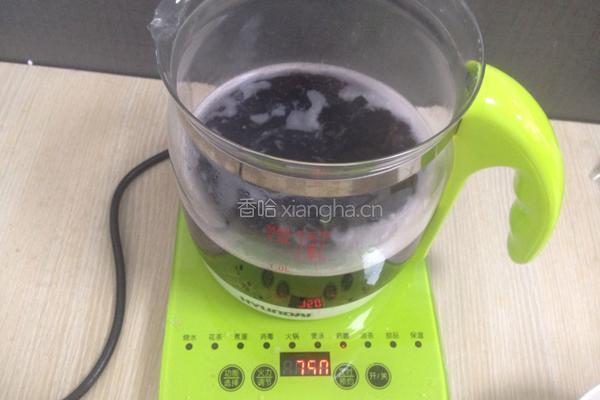 红豆黑糯米粥的做法图解4