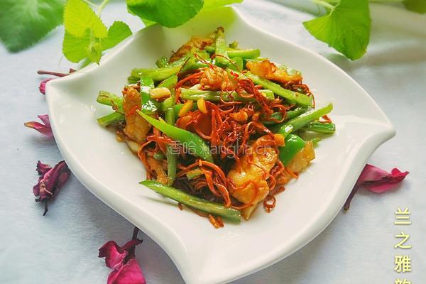 小炒虫草花的做法图解7