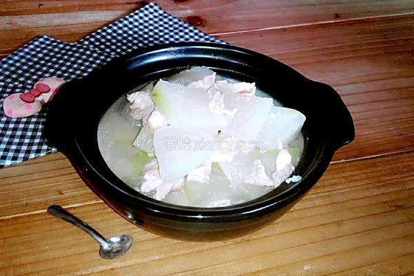 冬瓜瘦肉汤的做法图解7