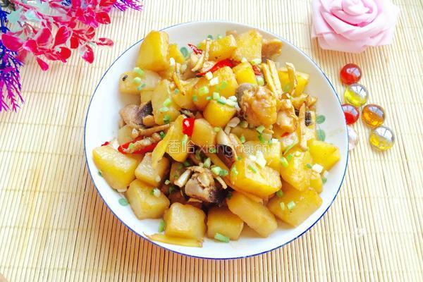 土豆烧鸡