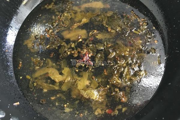 酸菜肉片的做法图解4