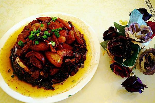 梅干菜扣肉的做法图解8