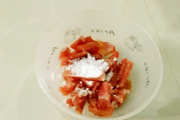 杏鲍菇炒肉的做法图解5