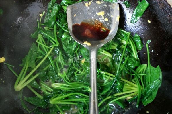 菠菜炒鸡蛋的做法图解6