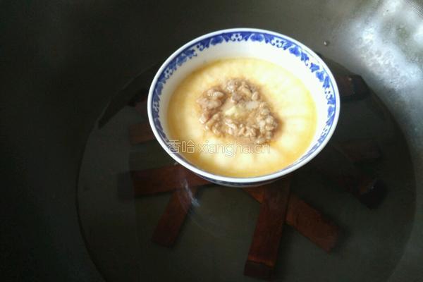 肉沫水蒸蛋的做法图解7