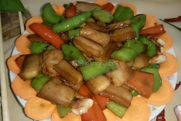 腊肉炒青椒的做法图解16